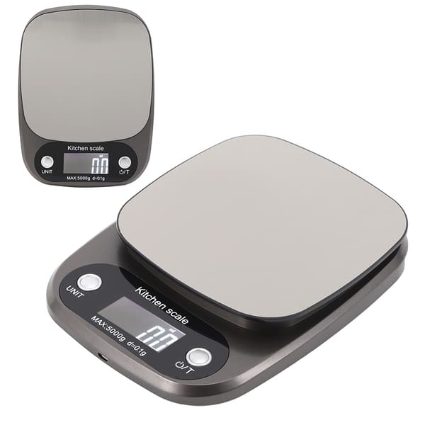 5 kg/0,1 g LCD digital kitchen scale multifunctional electronic food scale for cooking and baking