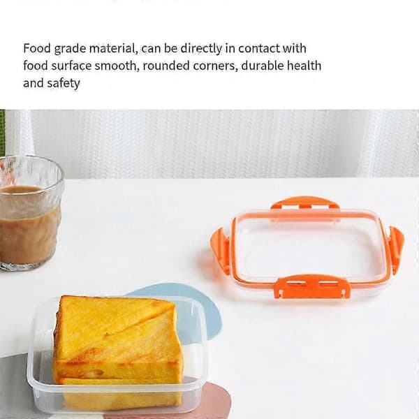 3 pcs Sandwich Boxes Microwave and Dishwasher Safe Kitchen Storage Containers with Upgrade
