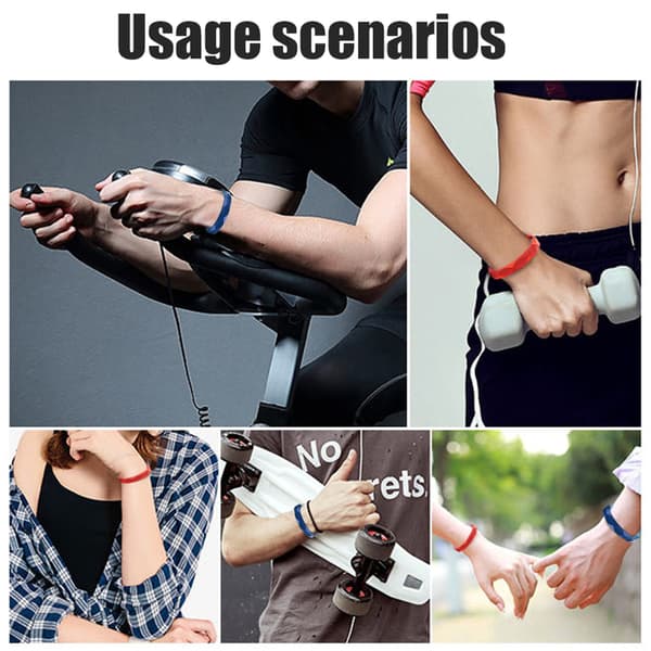 Adjustable Anti-static Silicone Bracelet for Body Static Sport
