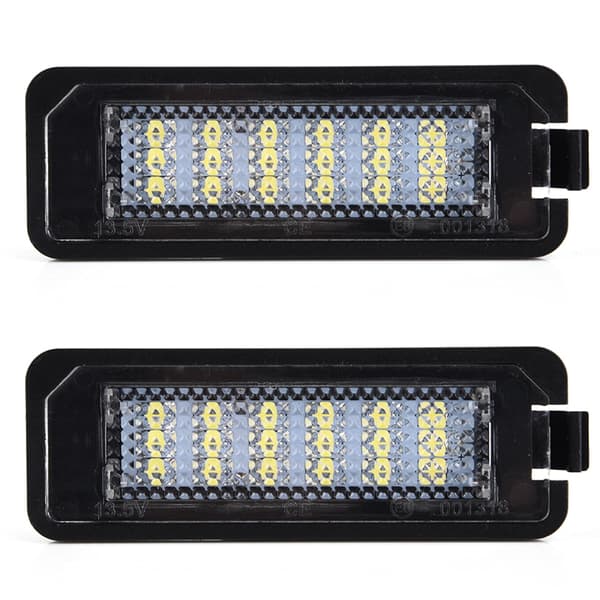 2 stk LED-nummerskiltlys til Golf 4 1998-2002