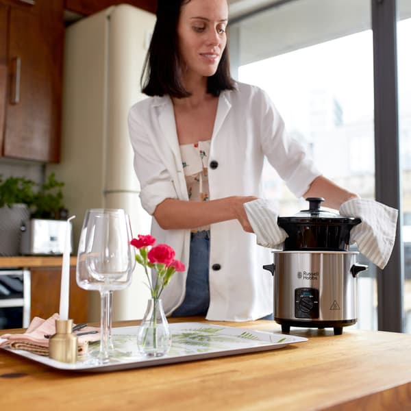 Hidaskiertokeitin 25570-56 Compact Home 2L Svart, Rostfritt stål Keramiska