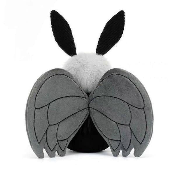 Halloween Moth Man -luuranko pehmolelu 20 cm musta pehmo juhlakoriste