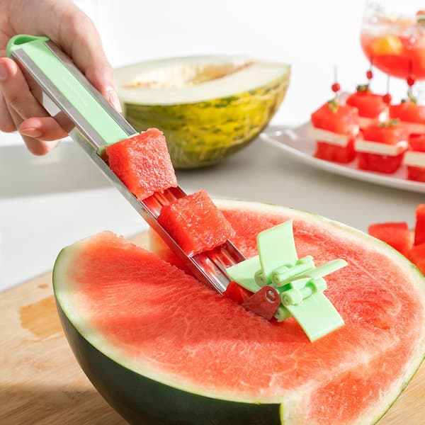 Vandmelonterningskærer Grön green