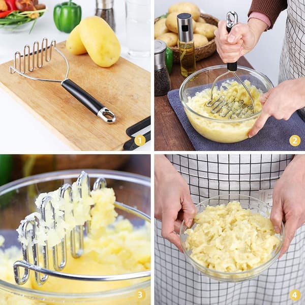 Potatisstöt i rostfritt stål, klassisk 170