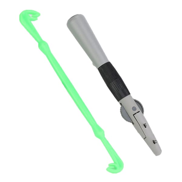 Manual Fishing Hook Tier with Sub-line, Double Hook, Fast Knot Tyer