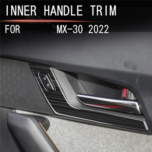 For 2022 MX30 MX-30 Bil Interiør Dørhåndtak Panel Dekor Stripe Cover Trim Dekal RHD