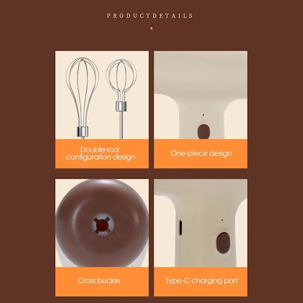 Æggepisker Madprocessor KHAKI DOBBELT PIND DOBBELT PIND Khaki Dobbelt Pind-Dobbelt Pind