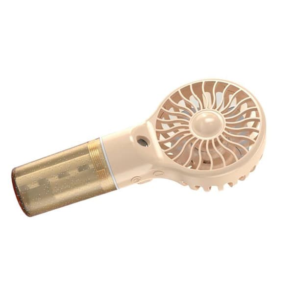 Rechargeable Portable Mist Fan with 4 Adjustable Speeds Small Cooling Fan Cooling Water
