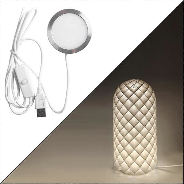 4X DIY LED Lamp Kit: Hardware Only, NO 3D Printed Parts, Bright Light, Energy Efficient Custom Lighting