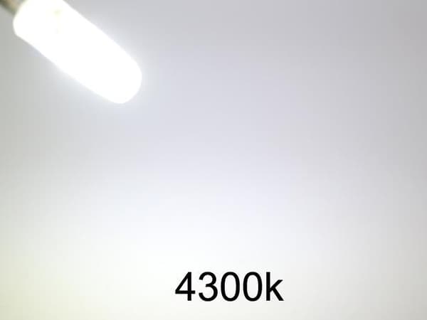 G4 2w dimbar 12v DC + AC Led lampe 4300K hvitgul G-4 3-pakning multifärg multicolor