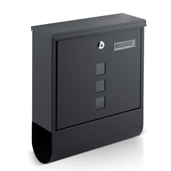 Postkasse 34x30,5x10 cm antracit HM-861 2.4
