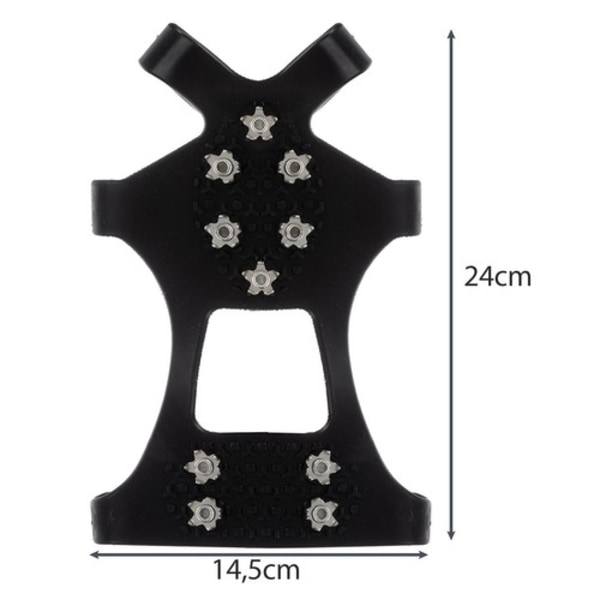 Pigger / Anti-skli med pigger - Grips for sko 250 XL (44-47)