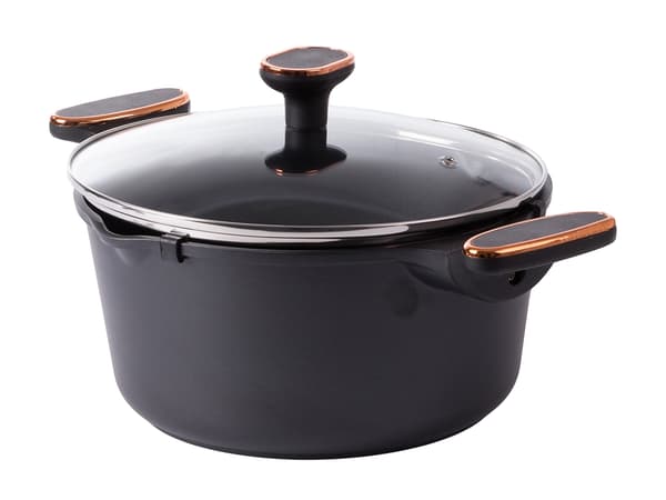 5L Saucepan with lid - Non-stick coating - Induction hob 1920