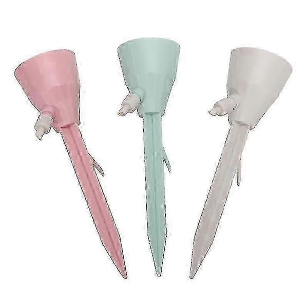 【LD】3-piece Drip Irrigation System with Adjustable Water Volume Compatible with Potted Plants