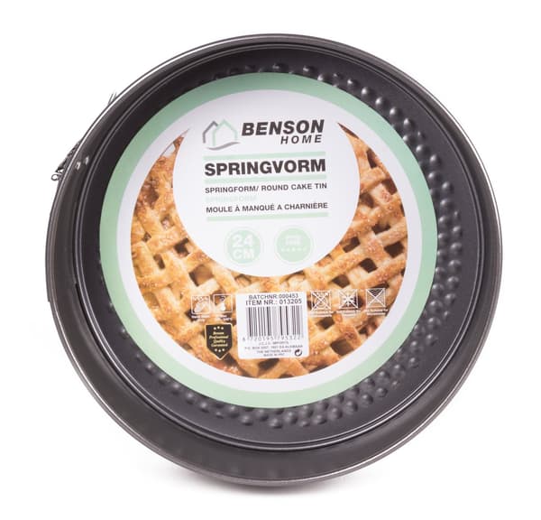 Springform bageform 24 cm, non-stick, PTFE-fri, kun håndvask