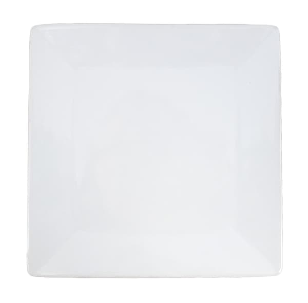 Large Traditional Porcelain Square Plate - 4 pack Vit 7656