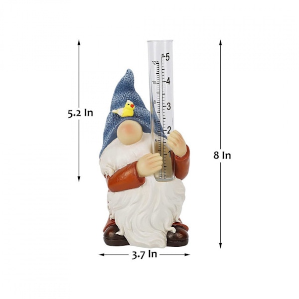 Havetomte Statue, Harpiks Havetomte Statue Regnmåler