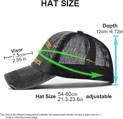 Baseballcaps for dame i bomull med netting