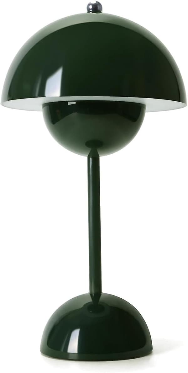 LED Flowerpot Table Lamp, Modern Macaron Lamp, Dimmable Table Lamp with 3 Colors Green Green