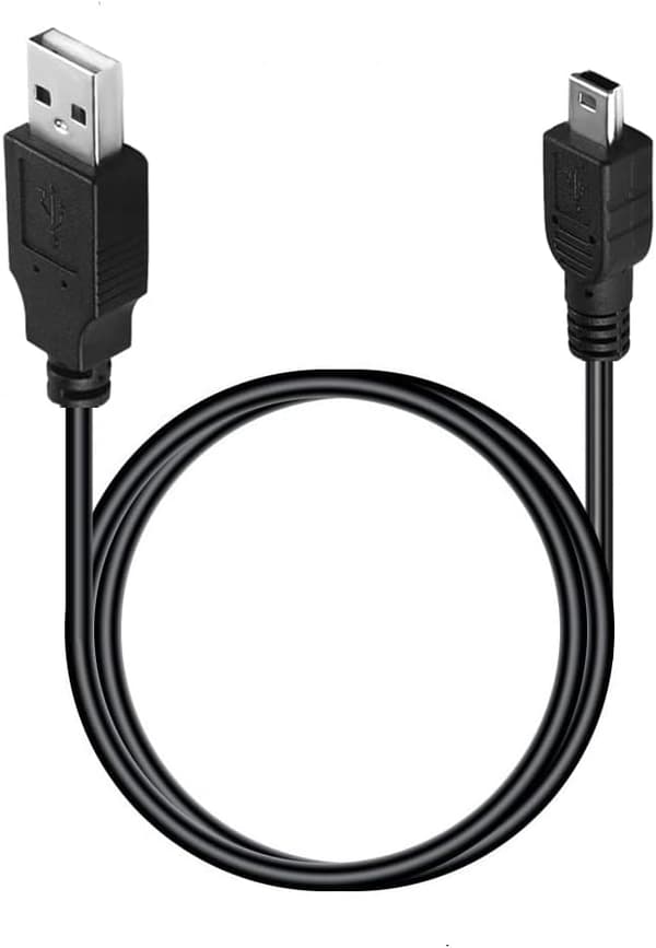 USB-ladekabel for Texas Instruments TI-84 Plus CE, TI-84 Plus C Silver Edition, TI-Nspire CX, 1 m