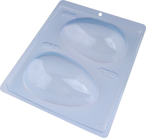 Pralinform Egg 250g Sjokoladeform - BWB 141 Transparent transparent