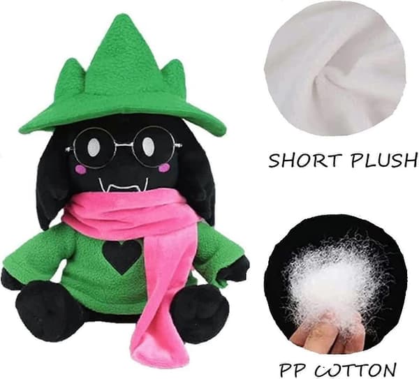 Ralsei Deltarune plysjdukke myk fylt tegneseriespillkarakter