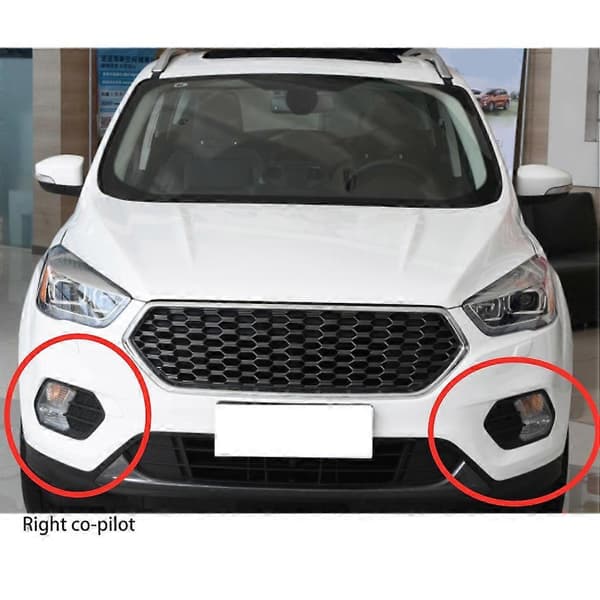 Sumuvalon etusäleikkö, vasen, musta, ABS, Ford Escape Kuga 2017-2019