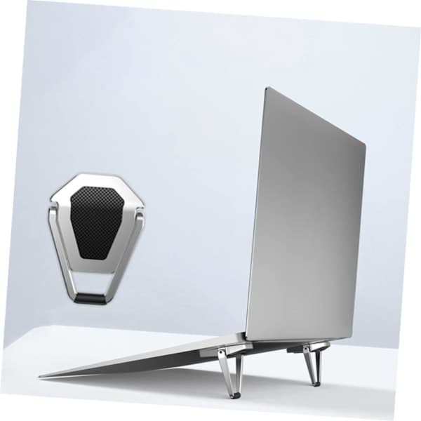 4 stk. Computer Metal Køleplade Beslag Laptop Holder Foldbar Bærbar
