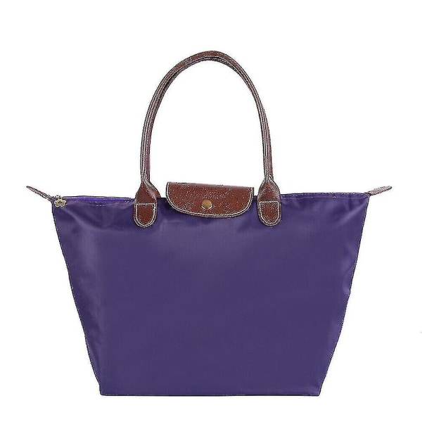 Naisten olkalaukut Le Pliage Kangaskassi Nylon naisten käsilaukku Purple M