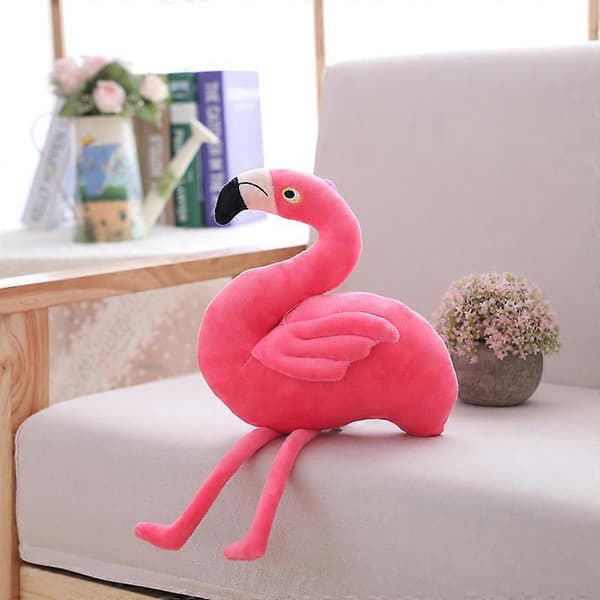 Flamingo Tøjdyr Legetøj 40cm Lyserød 40cm
