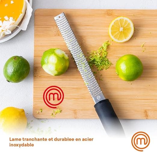 Manuel citruszester og osteriver, fint rivejern til parmesan