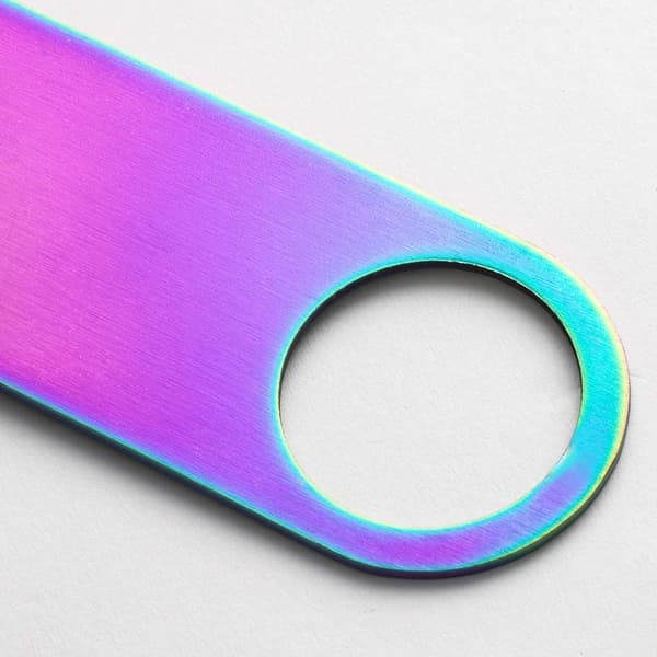 7\" Kraftig flat flaskeåpner i rustfritt stål, enkle og effektive ølåpnere