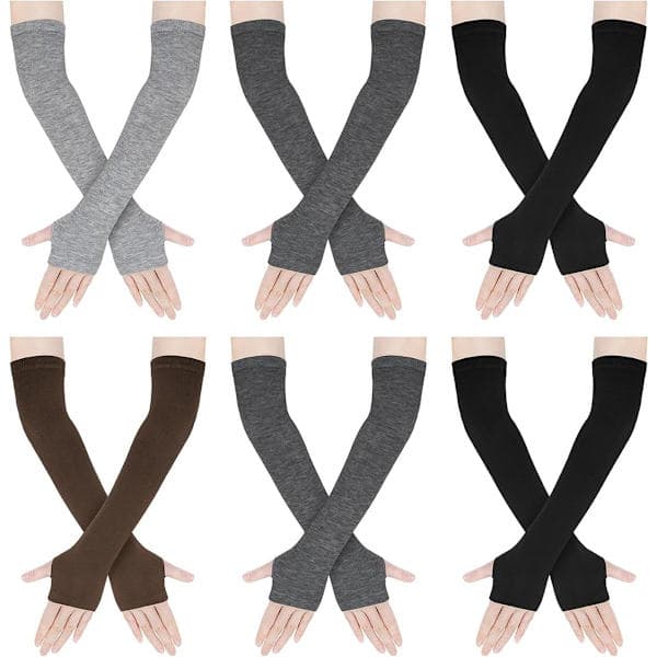 Armbånd - Unisex armbånd - 6 par tommelhull