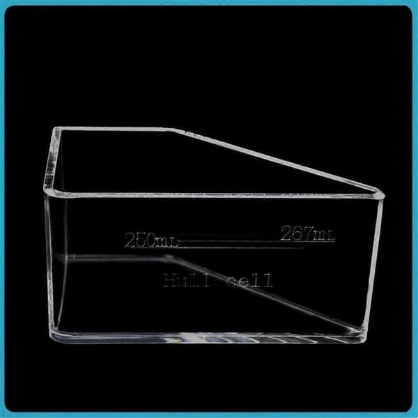 Hull Cell pletteringstestutstyr 267 ml dobbeltskallet Hull-celle