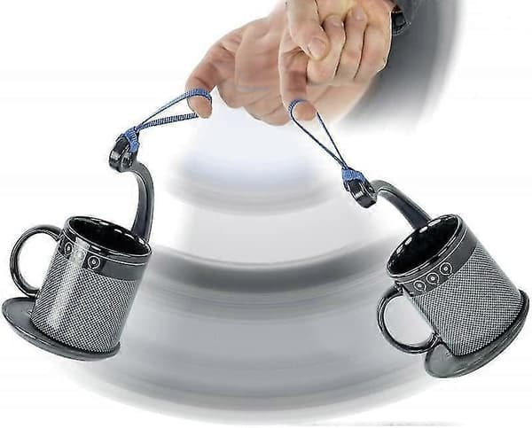 Spillnot sølesikker koppholder, lærekopp, anti-gravitasjon
