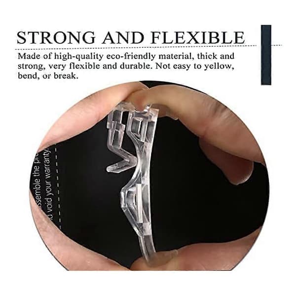 Valance Clips, Clear Plastic Valance Clips for Blinds, Window Blind Clips for Horizontal Blind Valances (12 Pcs)