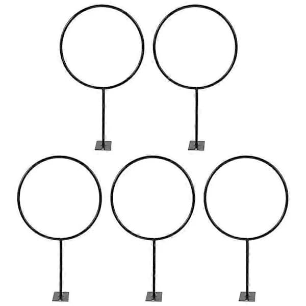 10-pack Wall Ball Rack Ball Display Rack Sports Ball Rack Store Display Rack Black Silver