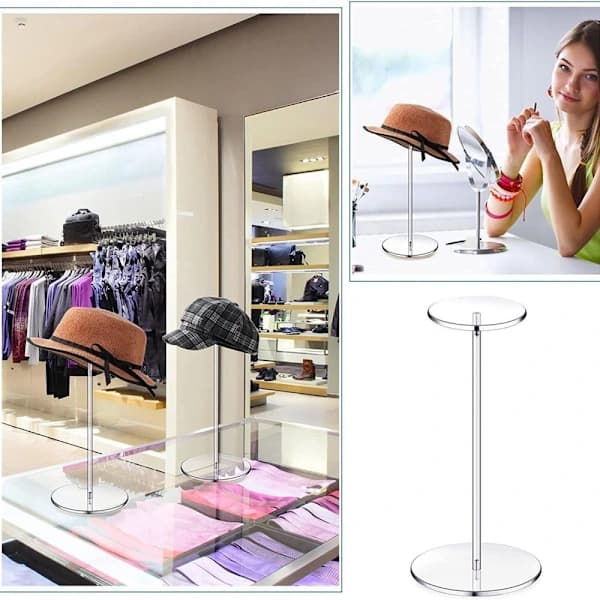 Hatt Peruk Display Stativ Keps Organiserare Stödställ 30CM 30cm[XJ]