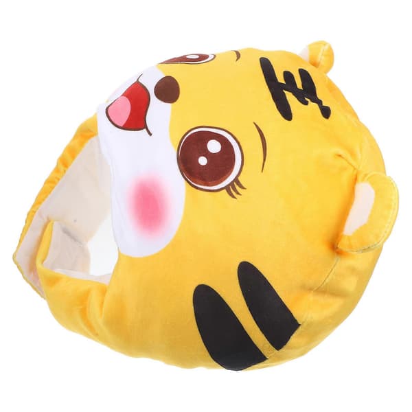 Tigerhat Fest Cosplay Kostumehat til 1 stk Unik Fotorekvisit i Gul