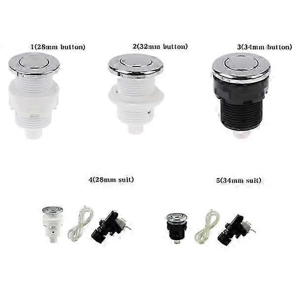 32mm Pneumatisk Afbryder Trykknap til Badekar 2 (32mm knap)