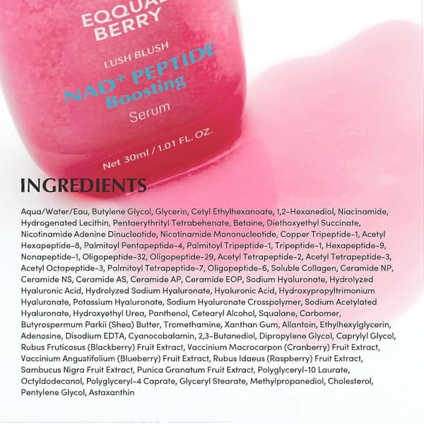 EQQUALBERRY Serum Set - Anti-Aging & Brightening (NAD+ Peptidförstärkande)