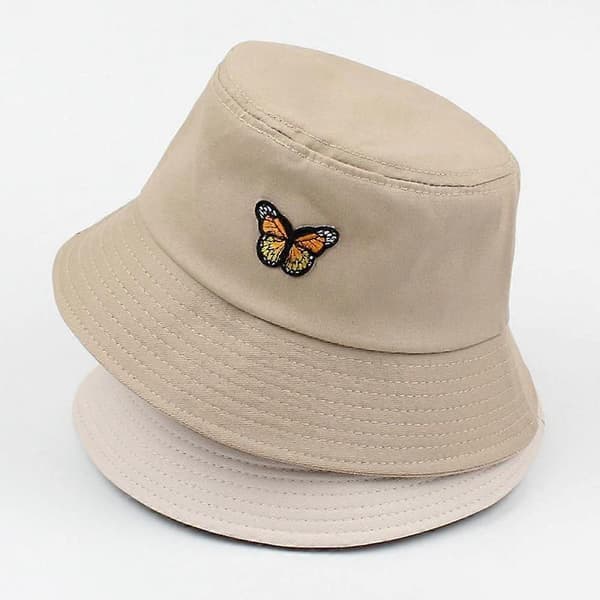 Dotpet Sombrero Unisex Broderet Mode Til MissKhaki