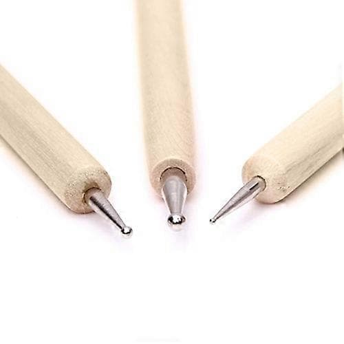 Ball Stylus Tools, Set for Pattern Embossing, DIY Clay Sculpting and Modeling