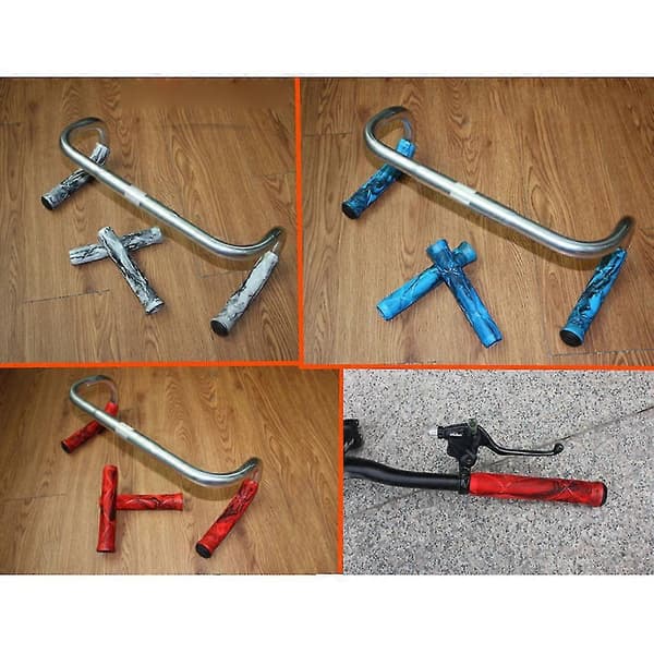 1 Pair TPE Mountain Bike Scooter MTB Bicycle Handlebar Protective Grips Handlebar End
