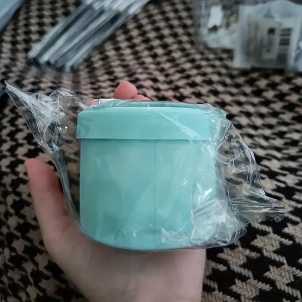 Familjestil Mini Isbox Bärbar Formbricka Snabbfrysande Koppar Whisky