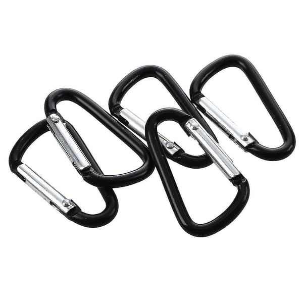 5 stk Hi Loaded 4mm Dia Karabinkroker i Aluminium