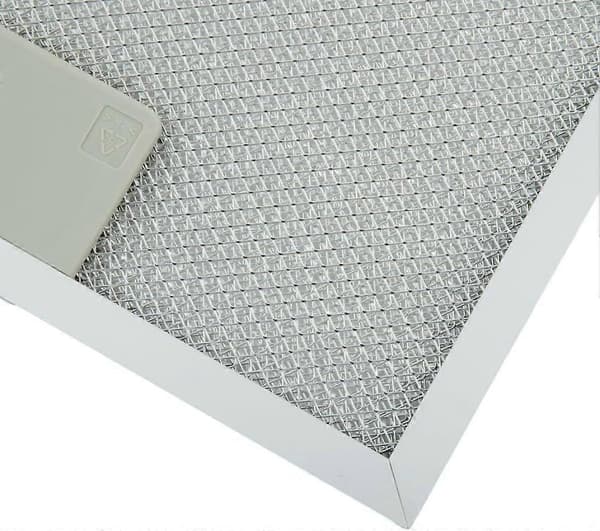 2 x 300 mm x 250 mm Metal Aluminium Emhætte Erstatningsfedtfilter Kompatibel med Rangemaster Emhætte Sølv-FX-