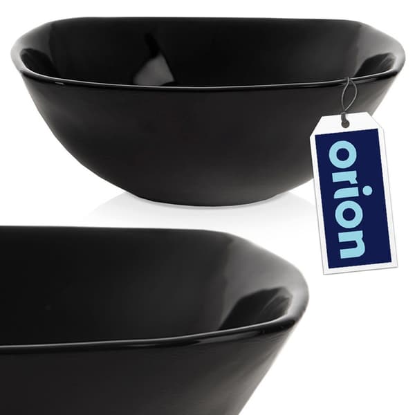 Musta lasikulho LUNA 11,5 cm, 190 ml