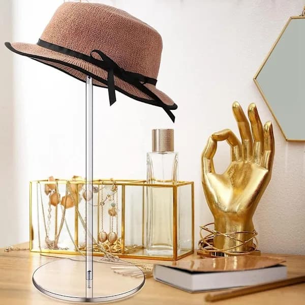 Hatte Paryk Display Stativ Kasket Organizer Støttestativ 30CM 30cm[XJ]