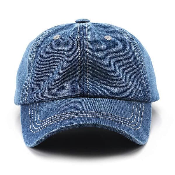 Baseballcaps Ensfarget lett flat cowboypar baseballcaps Utendørs solbeskyttelseshette